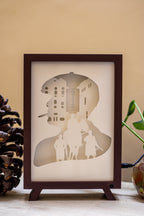 Peaky Blinders Series Shadowbox | 3D Layered RGB LED Art Décor