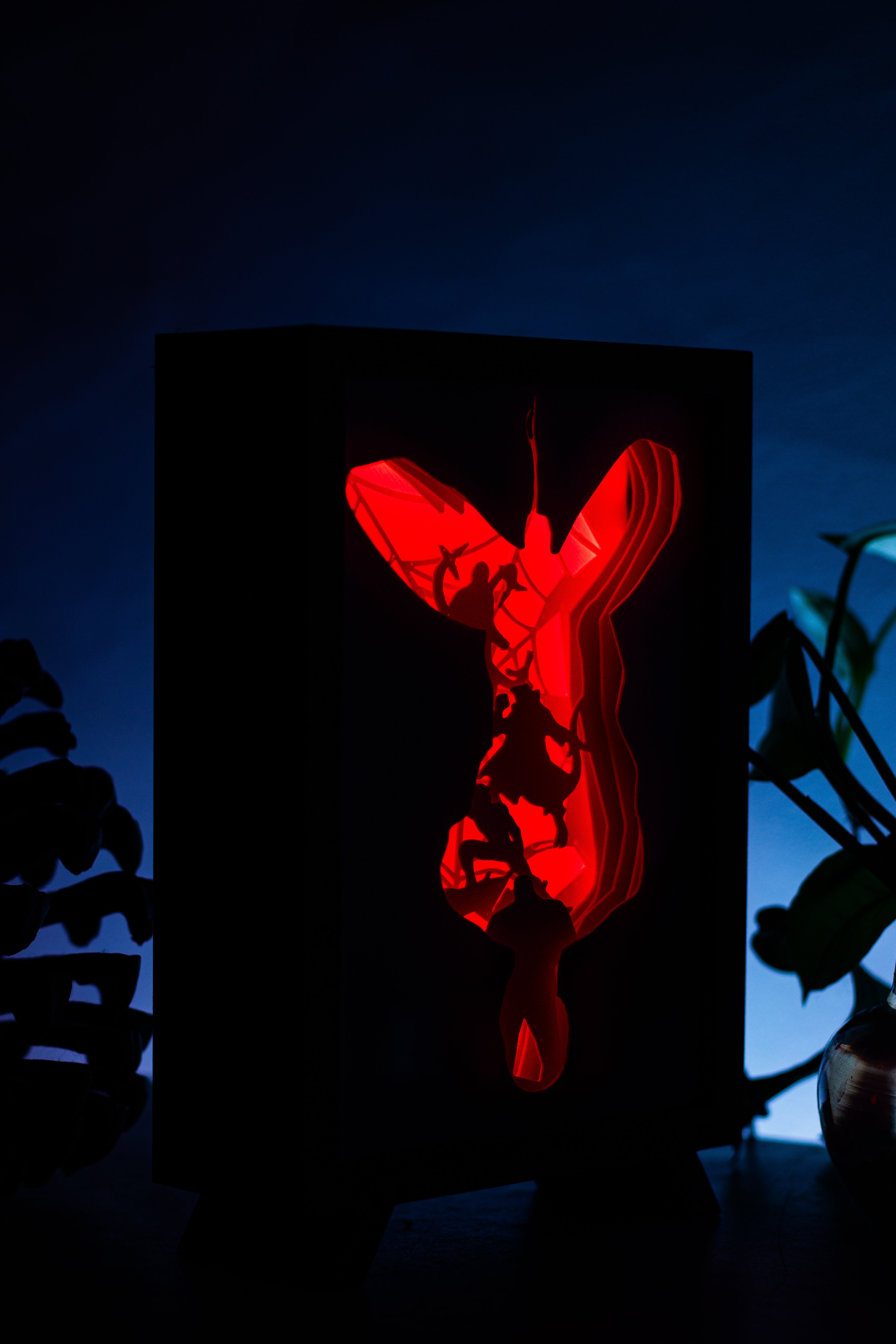 Spider-Man Shadowbox | 3D Layered RGB LED Art Décor