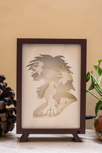 Attack on Titan Anime Shadowbox | 3D Layered RGB LED Art Décor