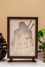 The Witcher Series Shadowbox | 3D Layered RGB LED Art Décor