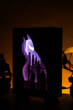 Batman The Dark Knight Shadowbox | 3D Layered RGB LED Art Décor